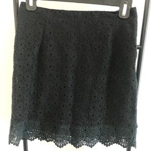 Ya Brand Classic Lace Black Skirt